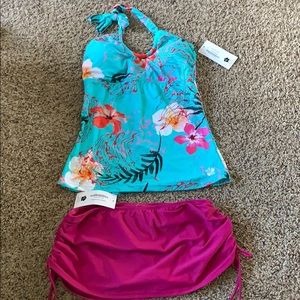 Hapari 2 piece tankini swimming suit